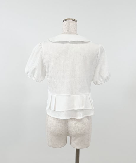 パフスリーブブラウス