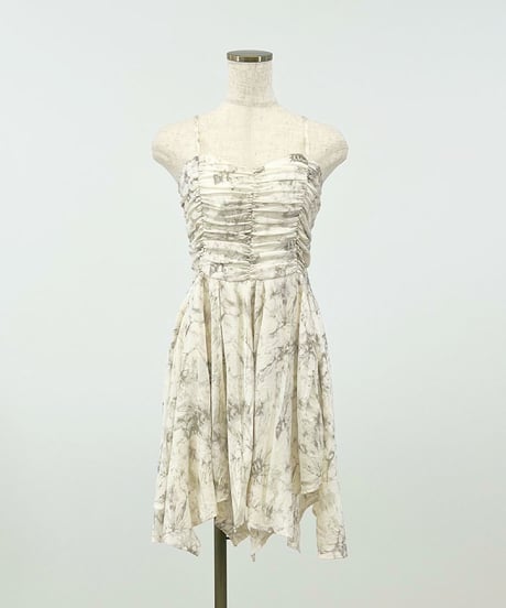 タイダイ柄キャミソールワンピース