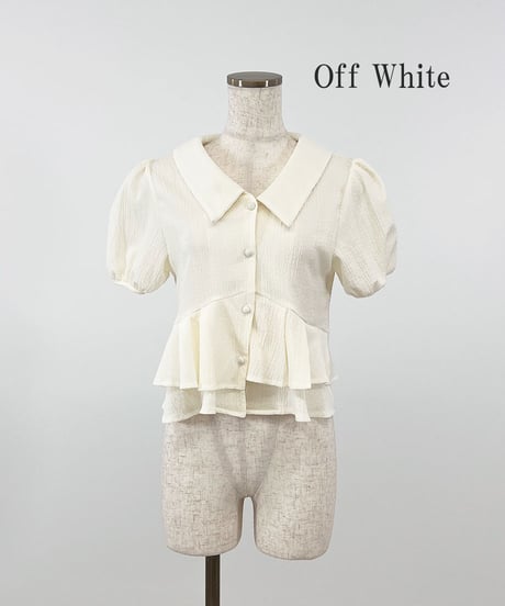 パフスリーブブラウス