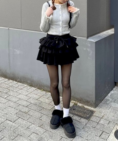 フリルミニスカート