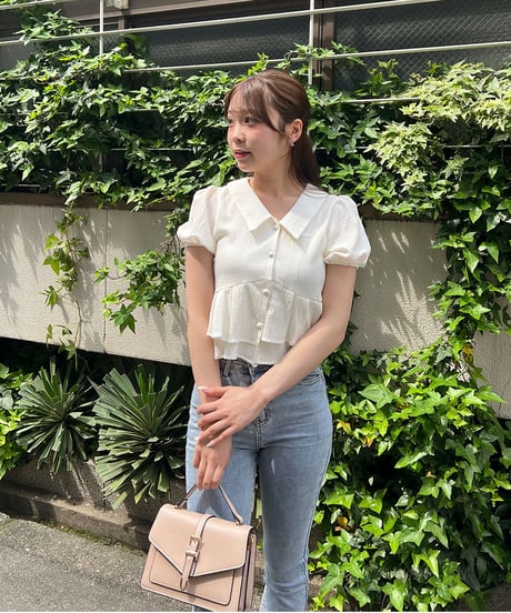 パフスリーブブラウス