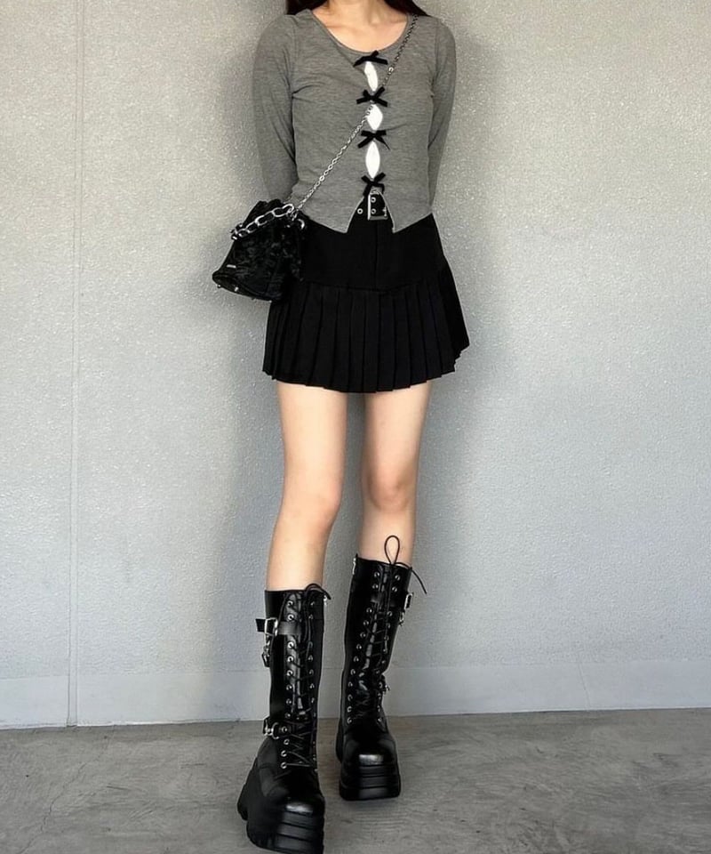 ベロアリボントップス | 韓国ファッション 高速ターミナル