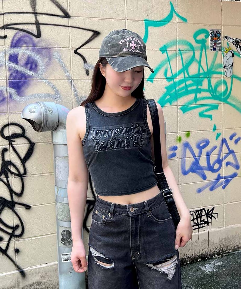 ロゴタンクトップ | 韓国ファッション 高速ターミナル