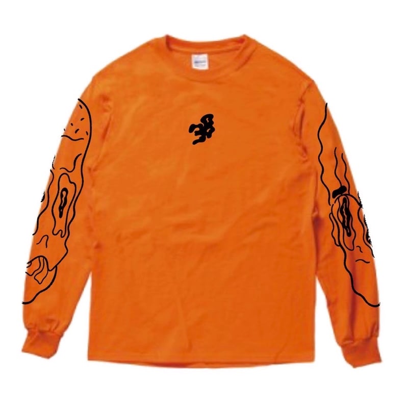 ラブレターズ『38』ロングTシャツ 蛍光オレンジ | ASH&D