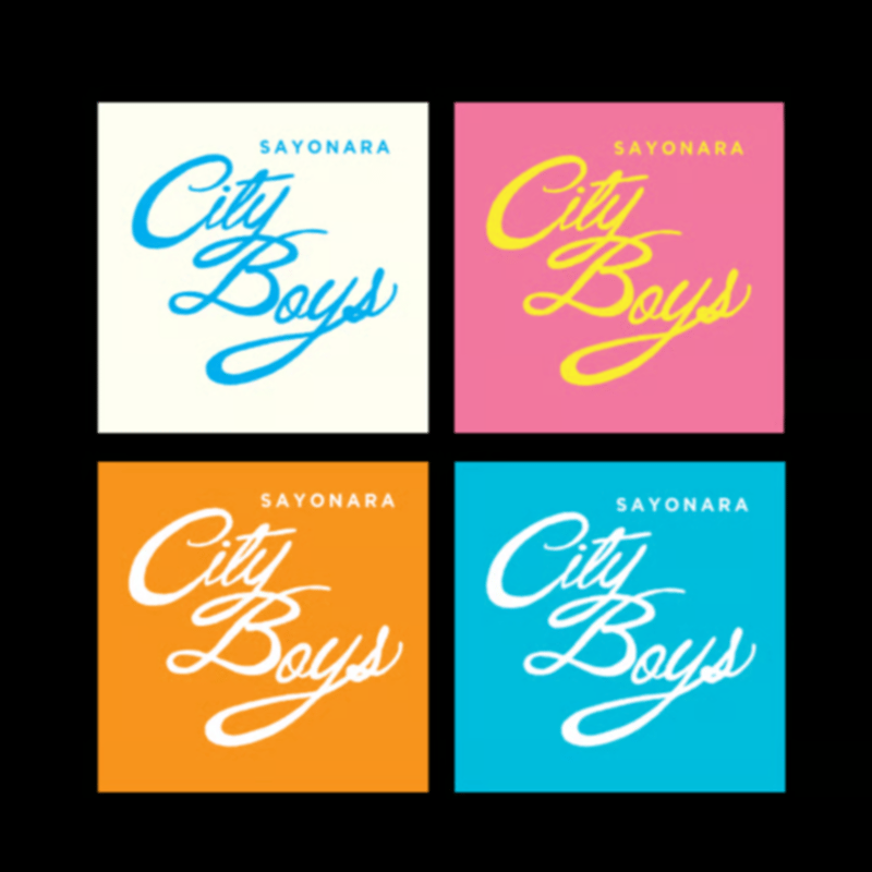 SAYONARAシティボーイズ ステッカー（全4種） | ASH&Dオンラインストア