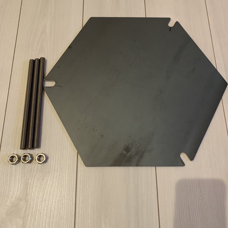 炭受け鉄板 Lサイズ専用 | tatsujin