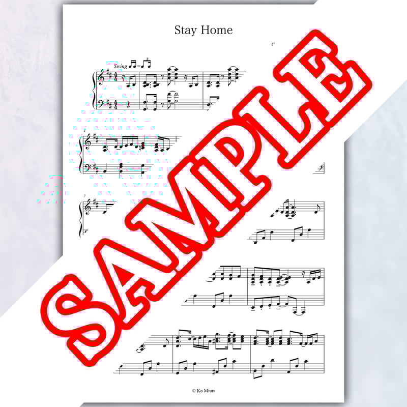 1曲ずつ選べるPDFデータ楽譜】COLORS オリジナルスコア全12曲より | Ko