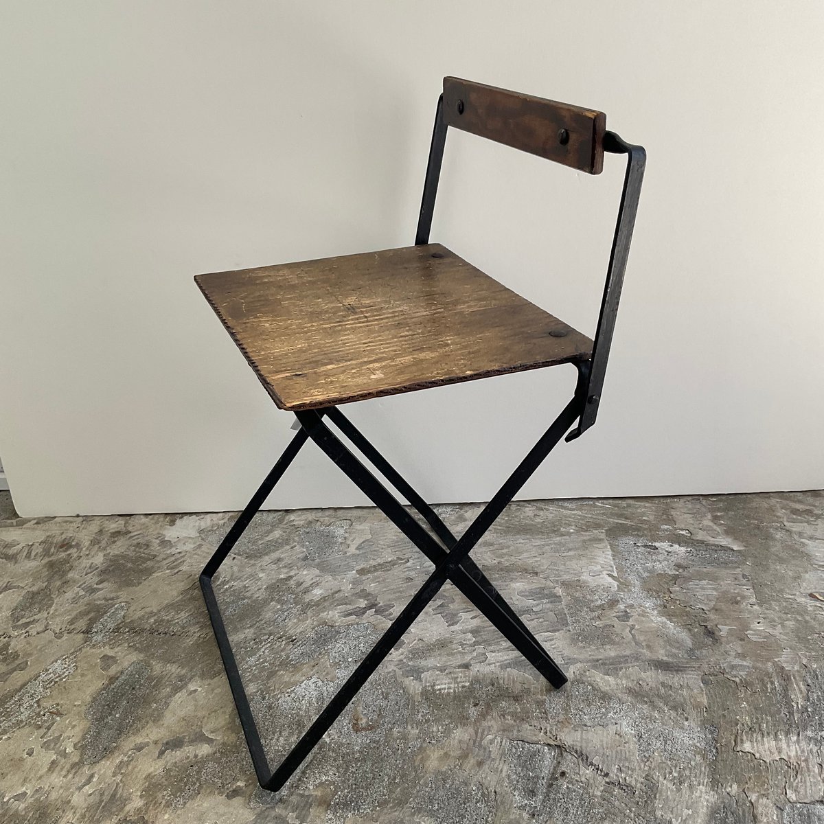 フランスアンティーク folding mini chair | mijoter
