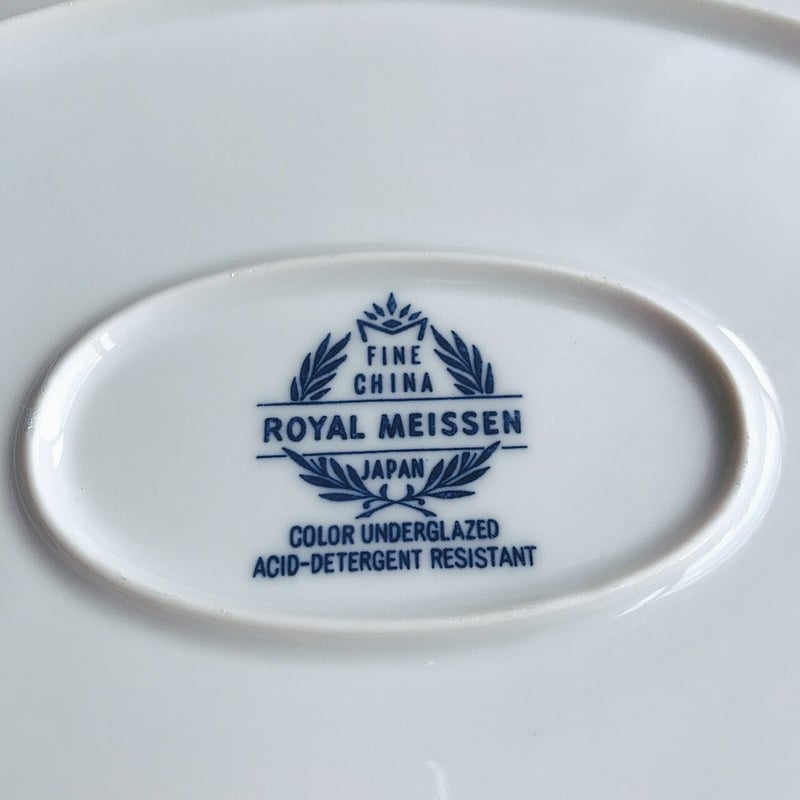 ROYAL MEISSEN JAPAN オーバルプレート | with u