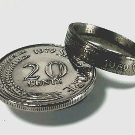 「シンガポール」コインリング SMALL COIN