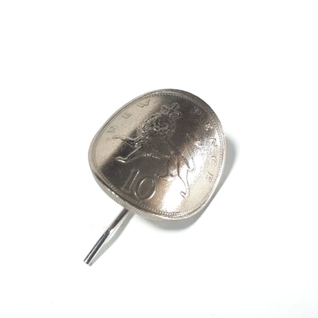 ポニーフック　イギリス🇬🇧 10 pence  ELIZABETH