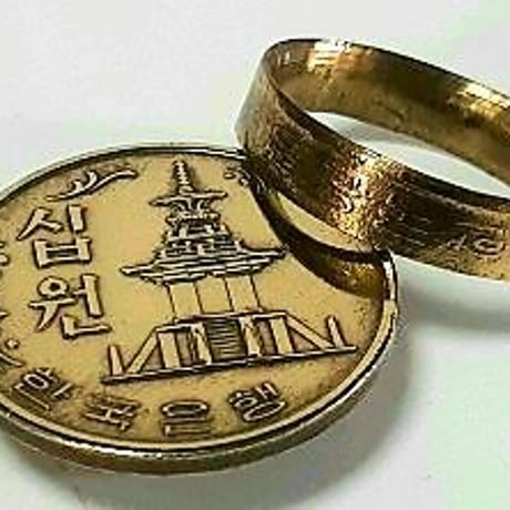 「韓国」コインリング　SMALL COIN 3~23号