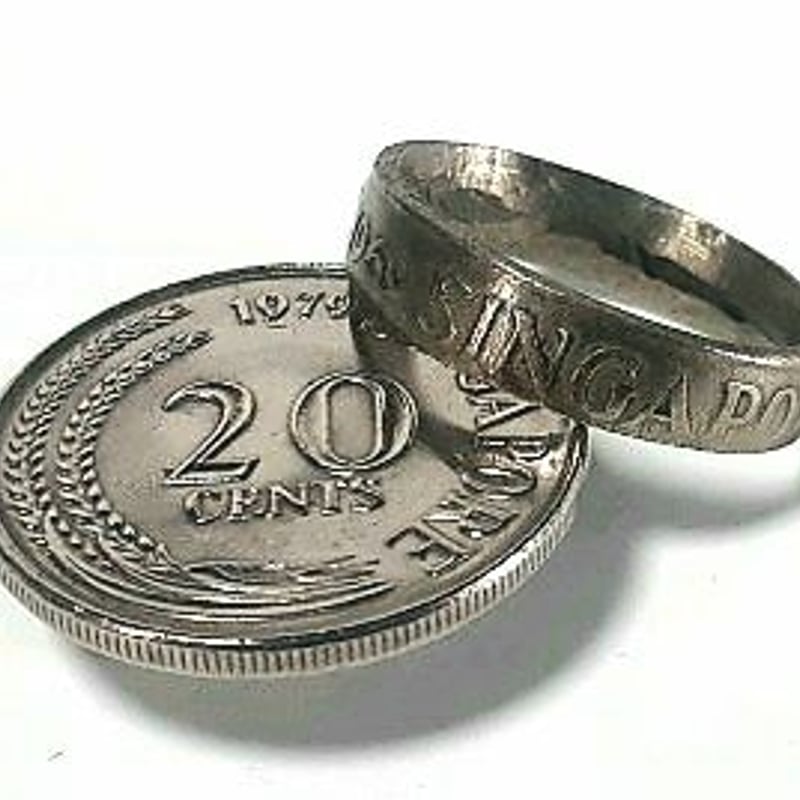 シンガポール」コインリング SMALL COIN | oichi