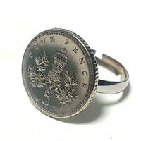 「イギリス」5pence　フリーサイズ　11~17号
