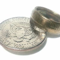 「アメリカ」コインリング BIG COIN ハーフダラー
