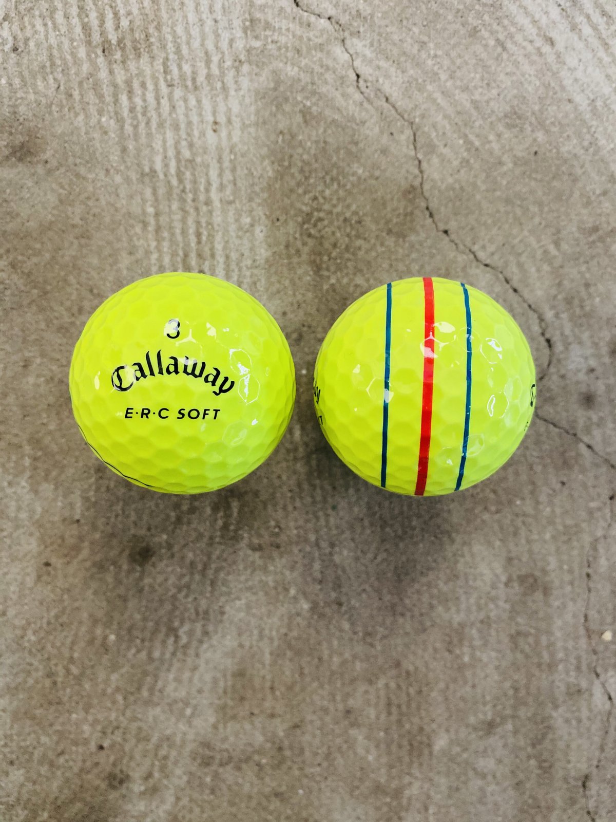 キャロウェイERCソフトイエロー2019年モデル6球セット | リユース