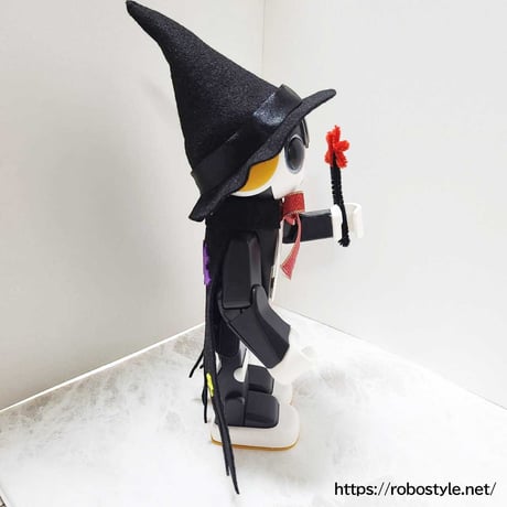 ロボホン・ハロウィーン（魔女風ハット＆マント＆星のステッキ）１点もの【特典付き】