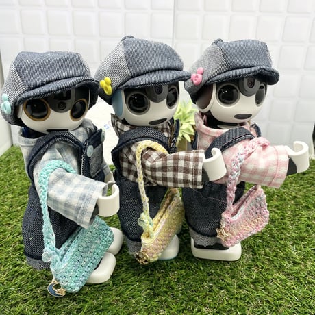 ロボホン・ふらっとお出かけ3点セット（ピンク）／1点もの