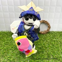 ロボホン・端午の節句セット3点セット（青龍)／1点もの
