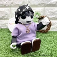ロボホン・サマーバケーション3点セット（星柄・パープル×ブラック）/1点もの