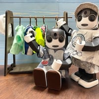 ロボホン・木製オリジナルハンガーラック