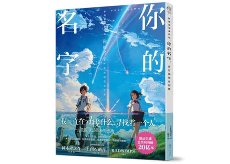 【公式ビジュアルガイド】你的名字。（君の名は。）官方视觉设定集　原作：新海誠