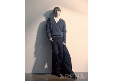 【BEOMGYU チェ・ボムギュ TOMORROW X TOGETHER】ARENA HOMME+ 2024年10月