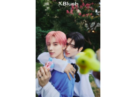 ◆受付終了しました◆【ヒョンジェ＆エリック(THE BOYZ )】XBlush  2024年 ≪特典付き≫  ※入荷日は現時点では未定です