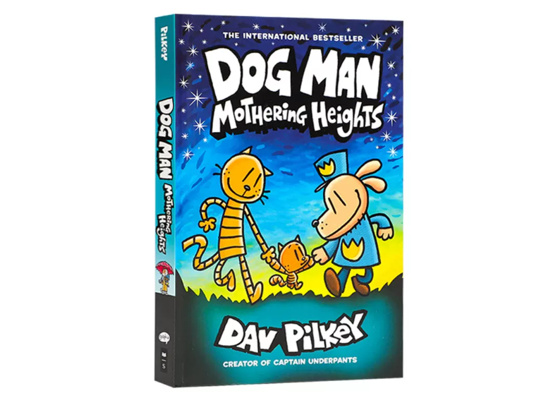 英語/漫画】DOG MAN MOTHERING HEIGHTS ※ハードカバー ※NYタイム