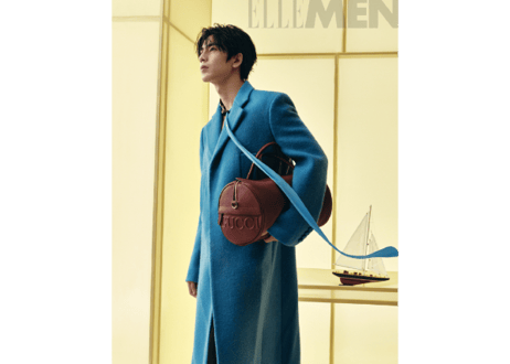 【张凌赫】ELLEMEN睿士　2024年8月 ※特典カード1枚付き
