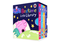 【英語】Peppa Pig: Bedtime Little Library（ミニ絵本4冊セット）　※厚くて丈夫なボードブック版です※