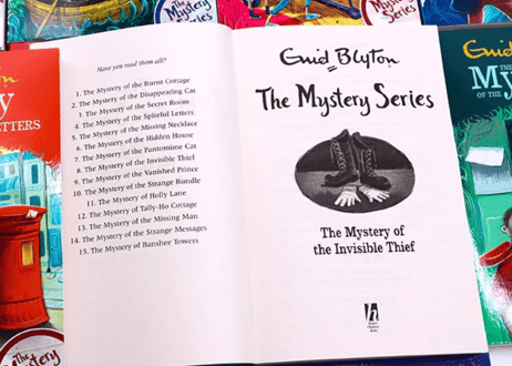 👆訳アリ値引き👆（商品箱にダメージ有り）【英語/物語】(15冊セット)The Mystery Series 著：Enid Blyton