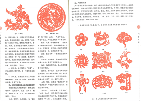 【中国工芸・切り絵】巧剪百凤(鳳)　金剪刀丛书