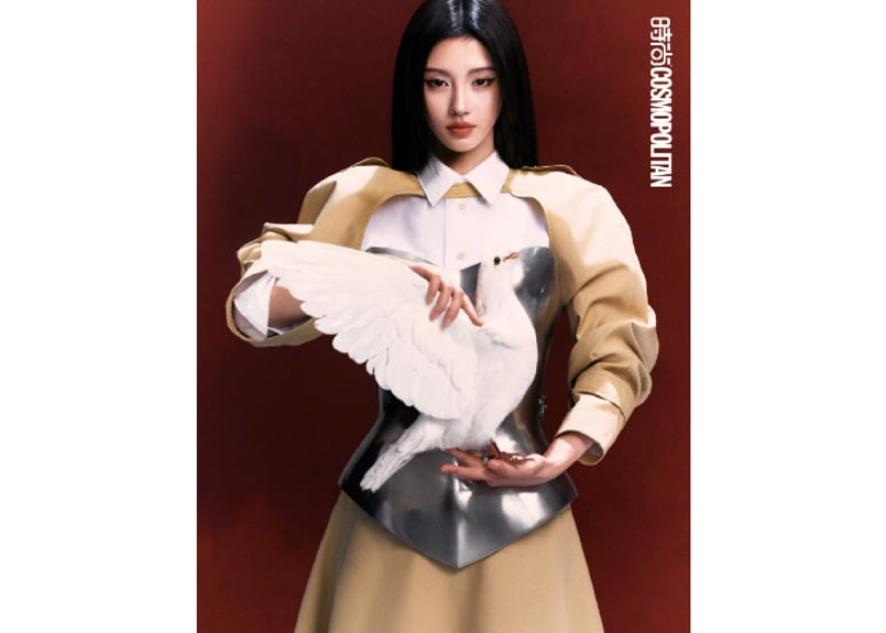 COSMOPOLITAN2025年6月号元SNH48ジュー・ジンイーフォトカード 鞠婧祎 ジュー・ジンイー】时尚COSMOPOLITAN 2025年6月 | E'GA書店