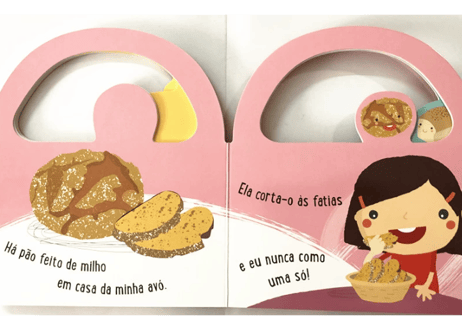 【ポルトガル語絵本】o teu livro a rimar Adoro pão　※輸入書籍の為、輸送時のダメージや経年劣化が見られる場合がございます。
