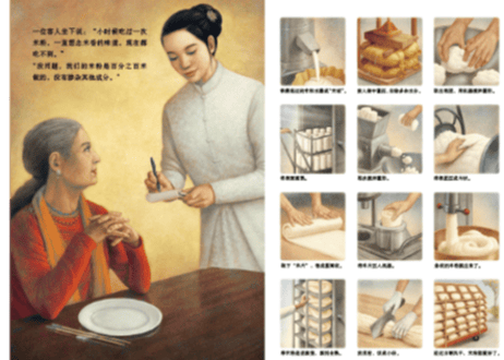 米食乐～中国基因～中国文化伝承絵本シリーズ～　やさしくて独特なタッチの絵で思わず目を引く絵本シリーズ