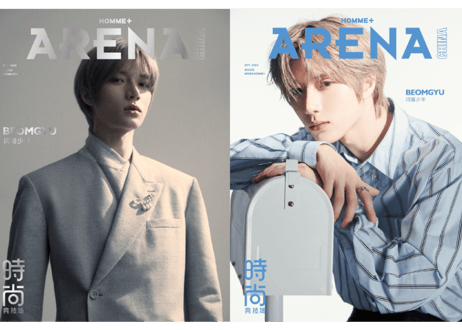 【BEOMGYU チェ・ボムギュ TOMORROW X TOGETHER】ARENA HOMME+ 2024年10月