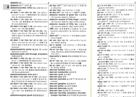 【辞書】英汉汉英医学词典【医学事典】外语教学与研究出版社