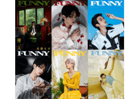 【叶皓然】FUNNY 2024年8月　 ※輸入書籍の為、輸送中等のダメージが見られる場合がございます。