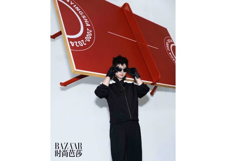 【孙颖莎(孫穎莎)】 时尚芭莎(時尚芭莎) Harper's BAZAAR 2024年10月 　※雑誌1冊のみ