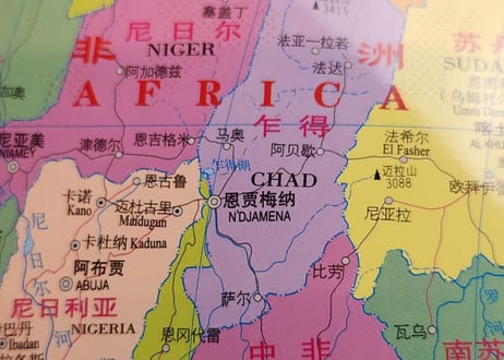 【世界地図ポスター】（大字版）世界知识地图　※中国語表記