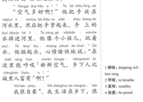 Graded Chinese Reader 1000 Words (HSK Level ４)　汉语分级阅读 1000词　新汉语水平考试HSK4级阅读 (HSK4級レベル）