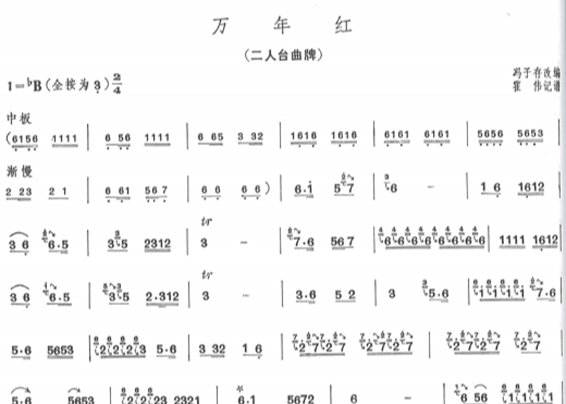 楽譜】中国竹笛名曲荟萃（简谱） | E'GA書店