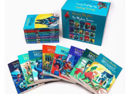 👆訳アリ値引き👆（商品箱にダメージ有り）【英語/物語】(15冊セット)The Mystery Series 著：Enid Blyton