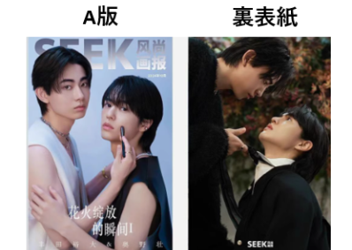 奥野壮＆豊田裕大】SEEK 风尚画报 2024年 ≪特典付き≫ | E'GA書店