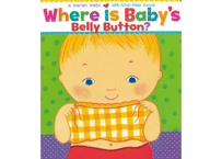 【英語】Where Is Baby's Belly Button? 　※厚くて丈夫なボードブック版です※