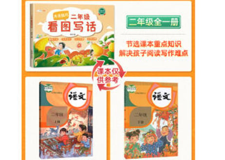看图写话 二年级　※ピンイン付き※