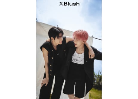 ◆受付終了しました◆【ヒョンジェ＆エリック(THE BOYZ )】XBlush  2024年 ≪特典付き≫  ※入荷日は現時点では未定です