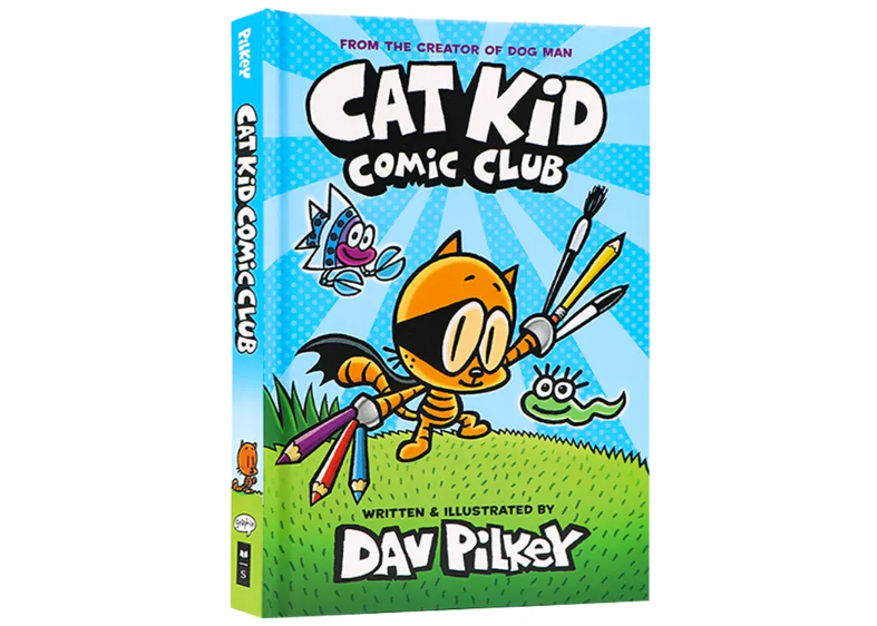 Dog Man 10 巻セット Dav Pilkey英語絵本 漫画 ハードカバー Amazon.co