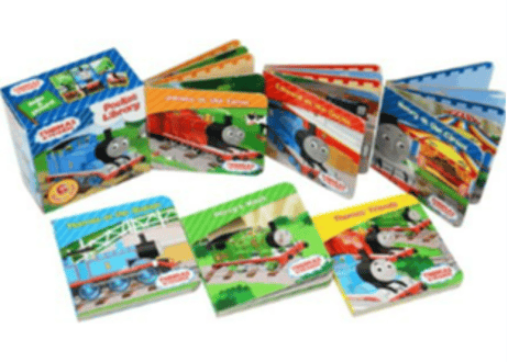 【英語】Thomas & Friends: Pocket Library（ミニ絵本6冊セット）　※厚くて丈夫なボードブック版です※